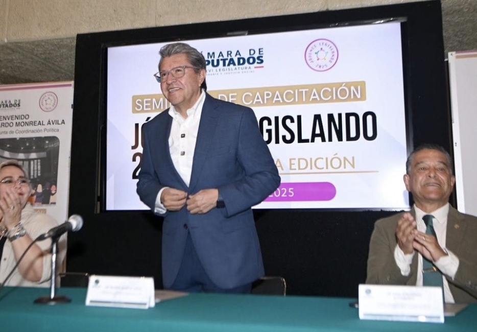 MÉXICO REQUIERE RENOVAR LIDERAZGOS CON JÒVENES HONESTOS, CAPACES Y COMPROMETIDOS: RICARDO MONREAL